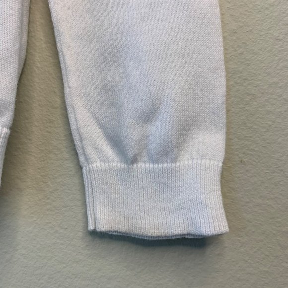 COUNTRY ROAD Girls Cardigan Sweater 3 3T White VGUC Knit Cotton Toddler Girl - Picture 6 of 8